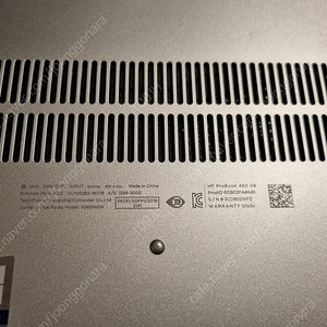 HP Probook 450 G6 노트북 청주 직거래 가능