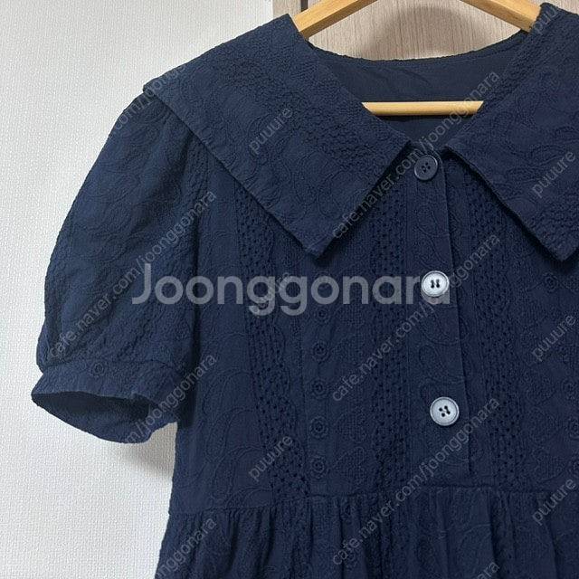 쿠오세 퍼프 롱원피스 S--3