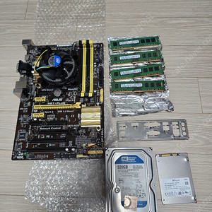 I7 4770 cpu + h87-plus 메인보드 + 32g ram(8×4) 일괄판매