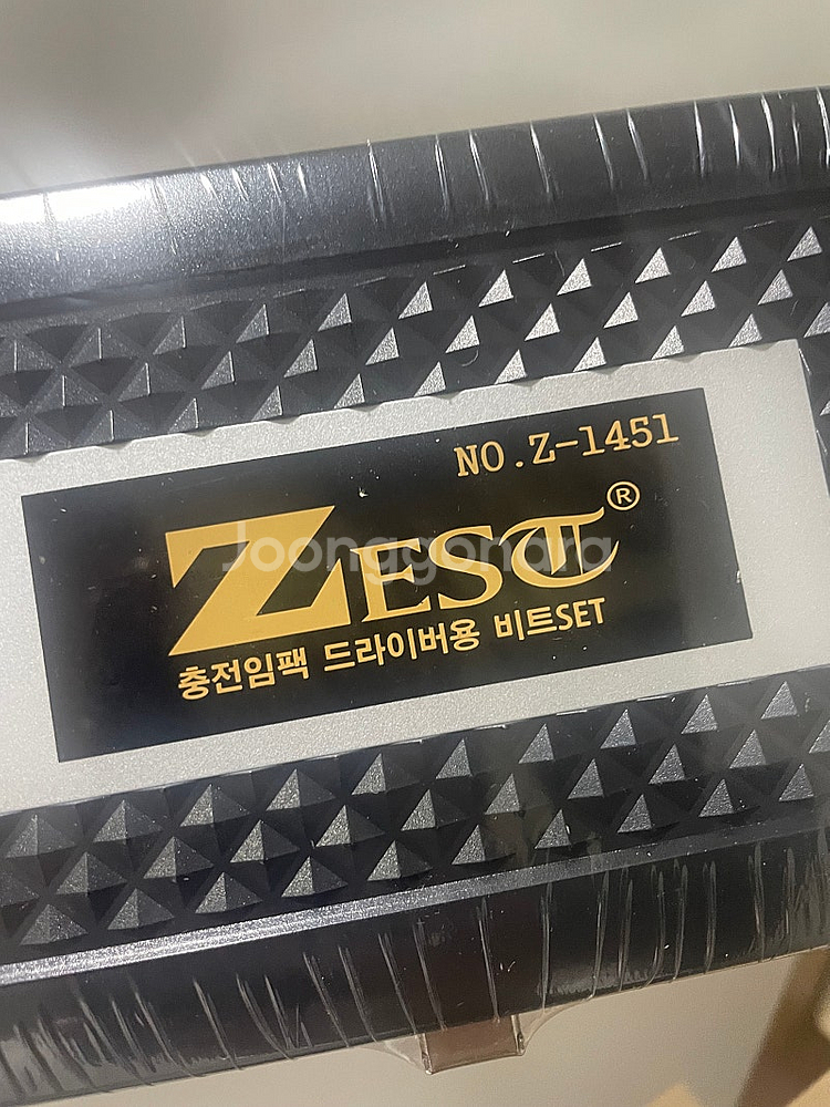 ZEST 충전임팩 드라이버 비트SET--1