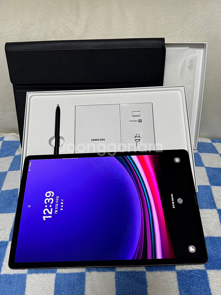 갤럭시탭 s9+ 256gb wifi 팝니다--2