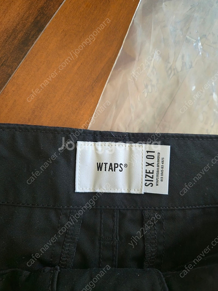 wtaps 더블탭스 카고 반바지--1