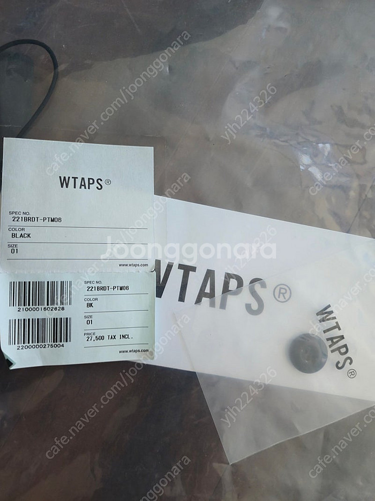 wtaps 더블탭스 카고 반바지--2