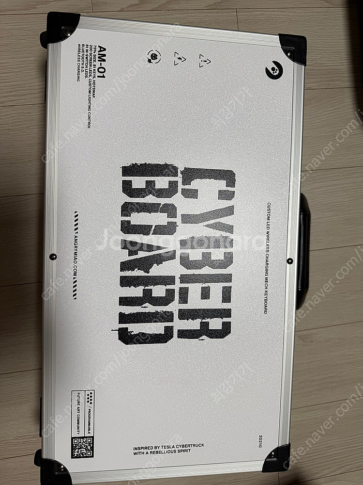 CYBERBOARD R3 키보드 화이트--4