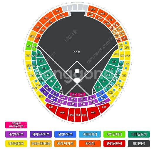 8/10(일) 롯데자이언츠vsSSG랜더스 1루내야필드석...--0