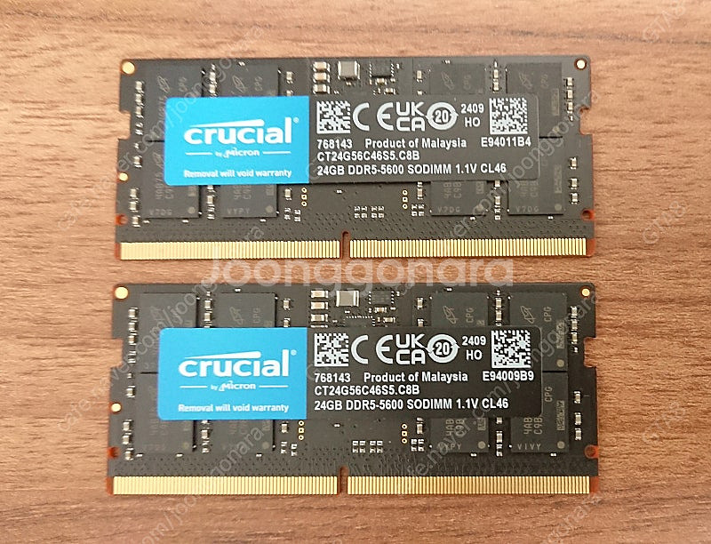 마이크론 Crucial DDR5 5600MHz 노트북용...--0