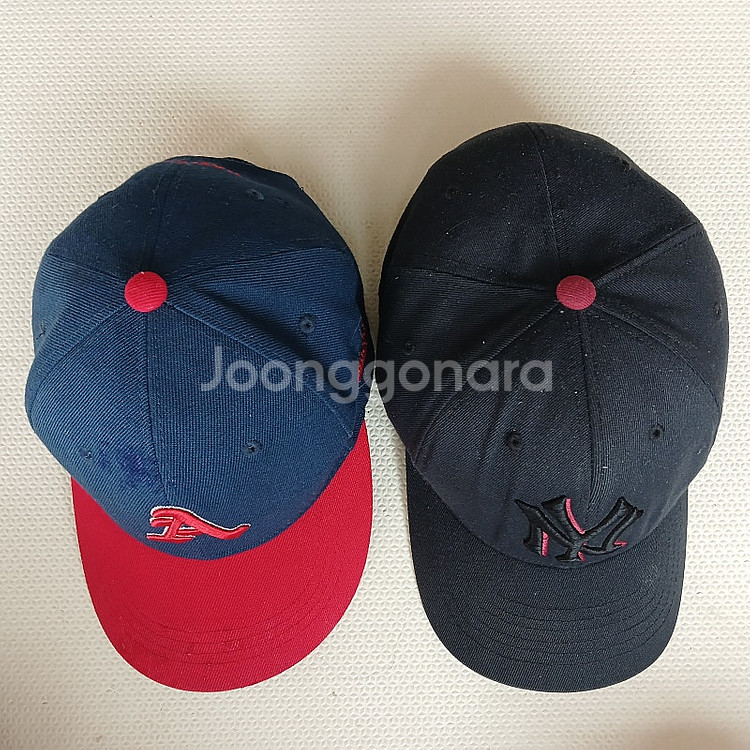 야구모자 볼캡 운동모자 2개 모자--1