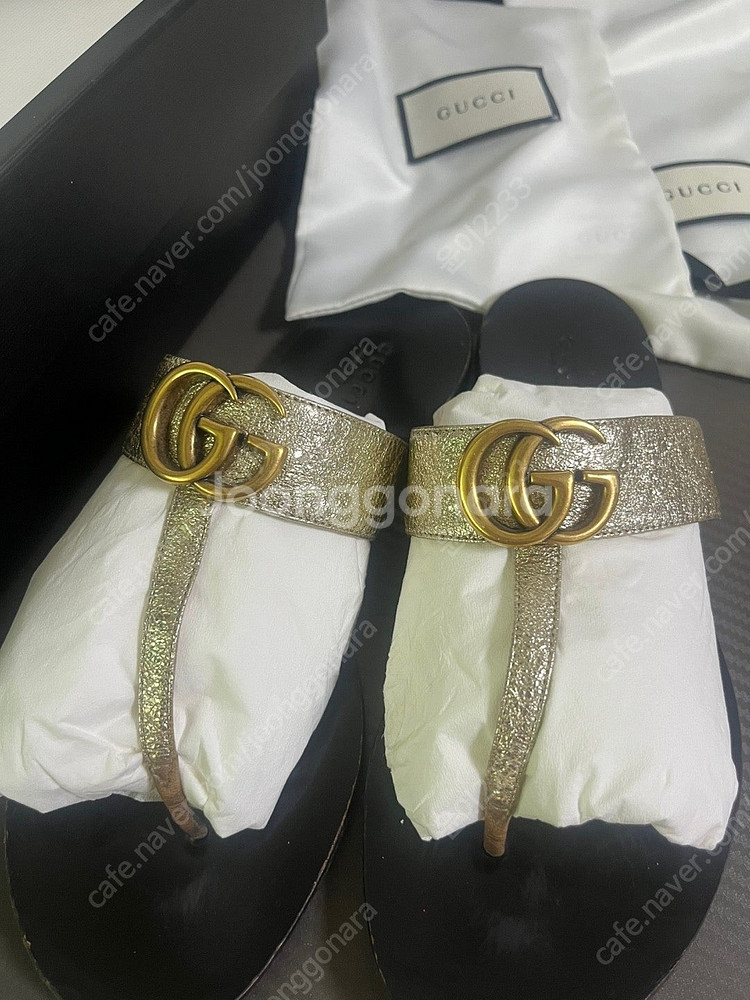 구찌 GUCCI 정품 슬리퍼 쪼리 38사이즈(240-2...--3