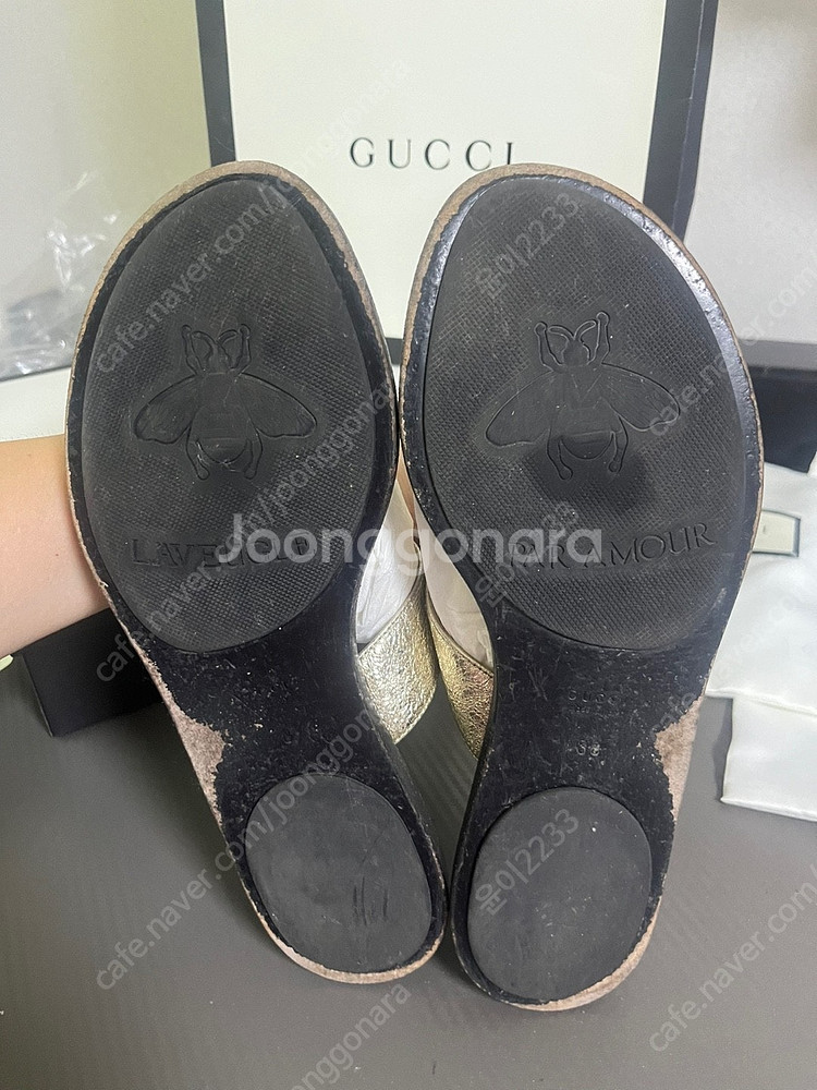 구찌 GUCCI 정품 슬리퍼 쪼리 38사이즈(240-2...--7