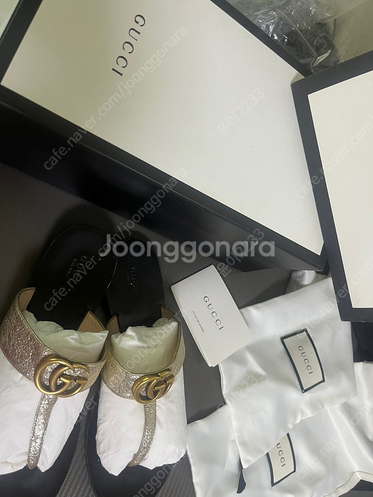 구찌 GUCCI 정품 슬리퍼 쪼리 38사이즈(240-2...--8