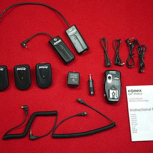 1010301 핫슈 어댑터 동조 연결 + 랜브란트 rembrandt 동조기 + fomex dr-ray 수신기 (11만원)