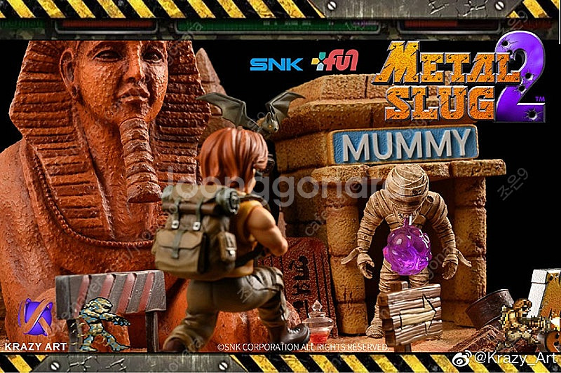 메탈슬러그2 레진스테츄 피규어 장식--1