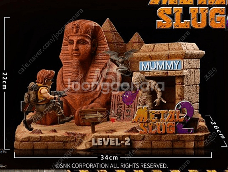 메탈슬러그2 레진스테츄 피규어 장식--2