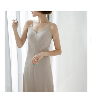 몽또또 슬립원피스 베이지 s