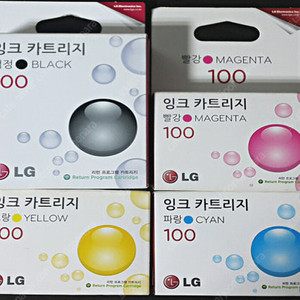 LG LIP3310S2C, M, Y 미사용 정품잉크 판매합니다.
