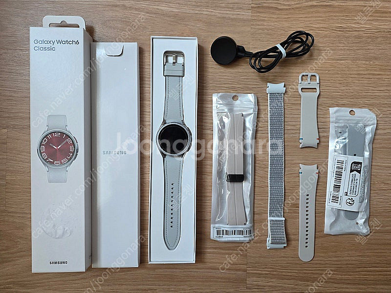 갤럭시 워치6 클래식 43mm 실버--0