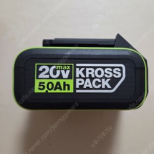 WORX [KC인증] 웍스정품 배터리 20V 5Ah WA3055 미사용 새상품 판매