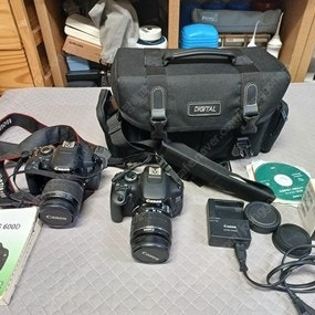 캐논 EOS 600D,650D 2대 일과로 팝니다.