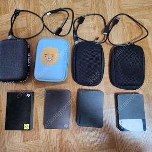 외장하드 4TB 4개 일괄 팝니다,