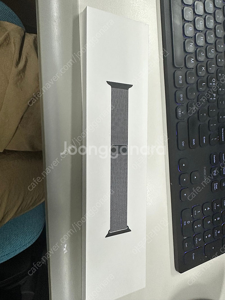애플워치 45mm 블랙 밀레니즈루프 팝니다--0
