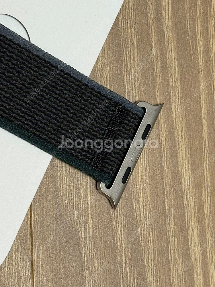 A급 정품 애플워치 49mm 트레일 루프 블랙 색상 판...--2