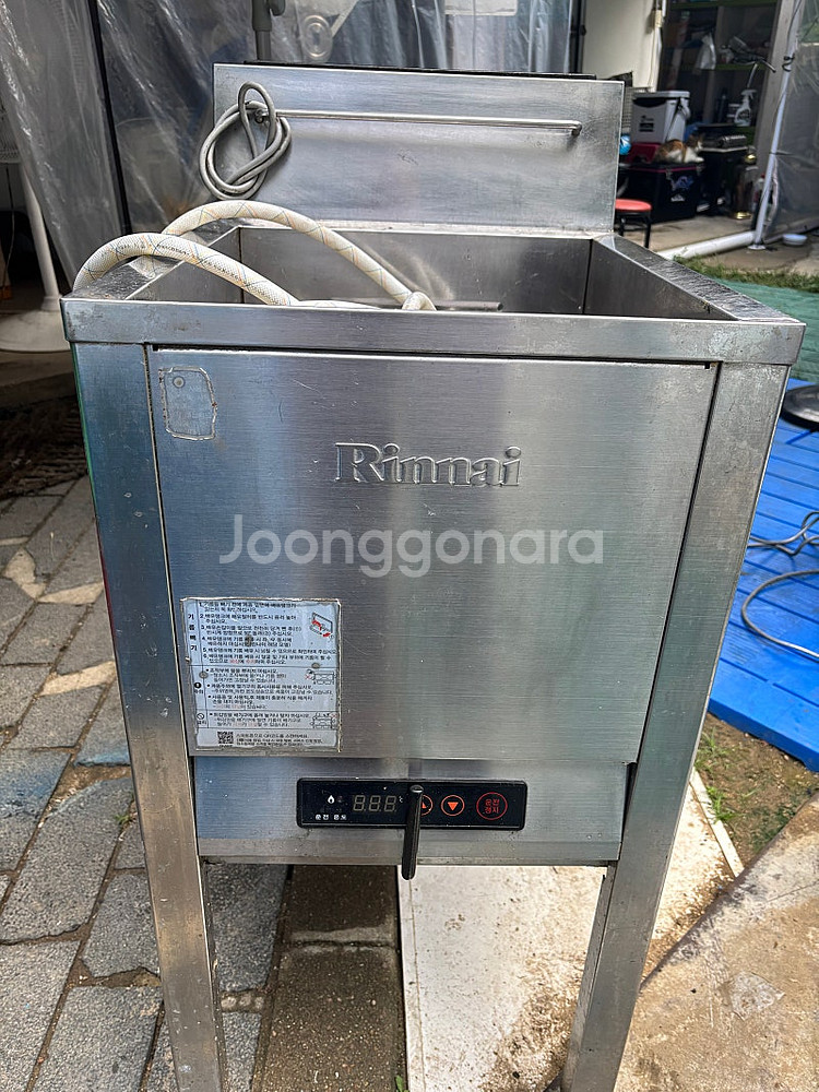 린나이 중고 기름튀김기 22L--3
