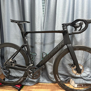 메리다 리액토 5000 디스크 zipp 303s 카본휠셋& 카본핸들바