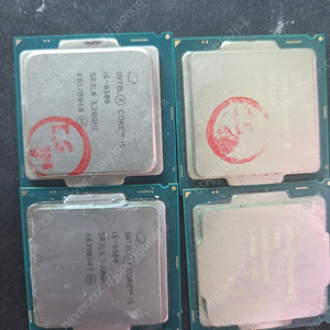 택포) 6 7세대 cpu 4개 일괄 + ddr4 4gb
