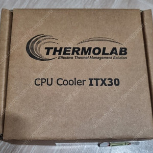 써모랩 ITX30 cpu쿨러 ~~~~~~~~~ 우체국택포