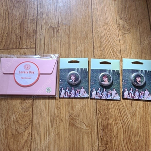 러블리즈 러블리데이1 엽서 + 러블리데이2 링오 세트