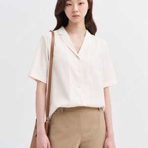 빈폴레이디스 아이보리 블라우스