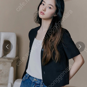 빈폴레이디스 리넨 블렌드 반소매 자켓(타임 마인 랑방 시스템 더캐시미어)