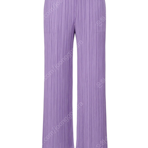 플리츠플리즈 3월 씨커 일자팬츠 라벤더