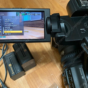 소니 캠코더 NX100 판매합니다.
