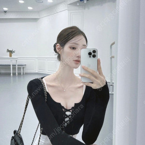 라벨르블랑 퓨어 니트 워머 블랙