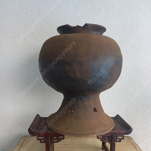 신라 굽다리 토기.