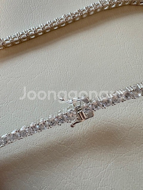 테니스 목걸이 (3mm)- 새상품--4
