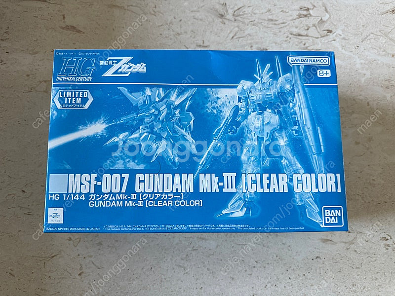 HG 건담 MK-III 클리어 컬러 팝니다--0