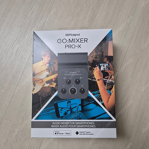 롤랜드 고믹서 프로 x Roland go mixer pro x 미개봉 새상품