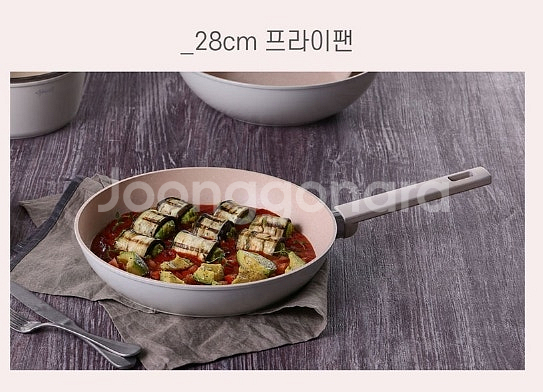 핑크스노우 2종 인덕션 후라이팬 궁중팬 프라이팬세트 2...--3