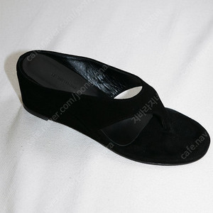 le17septembre SUEDE WEDGE MULES 스웨이드 웨지 뮬 230