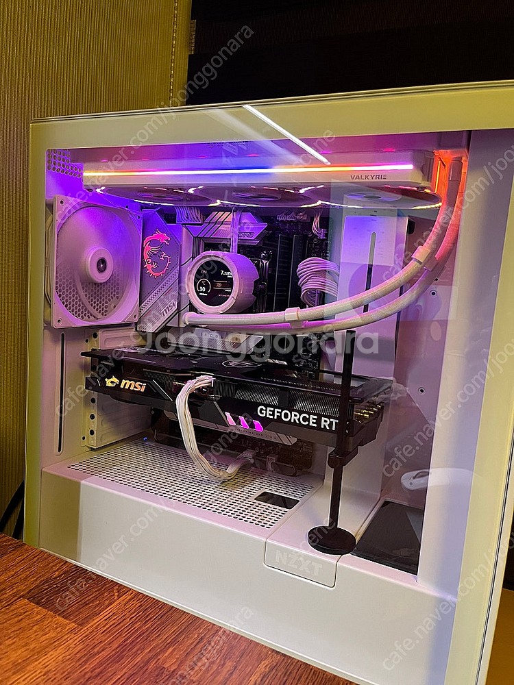 NZXT H7 FLOW 화이트 + FSP HYDRO P...--1