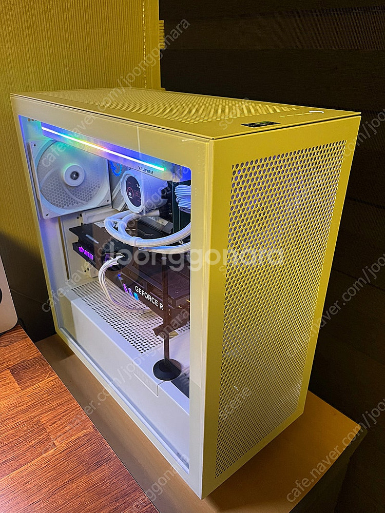NZXT H7 FLOW 화이트 + FSP HYDRO P...--2