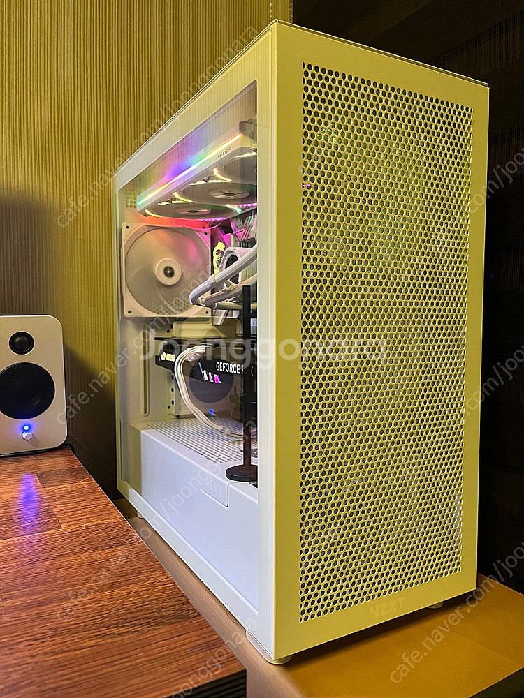NZXT H7 FLOW 화이트 + FSP HYDRO P...--5