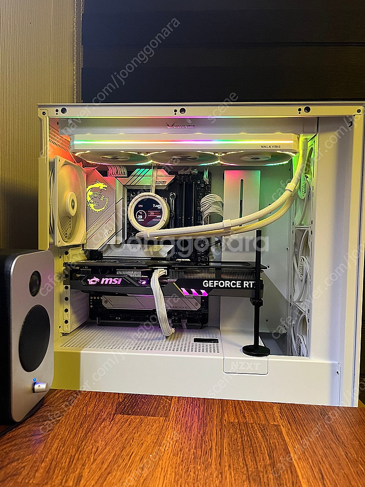 NZXT H7 FLOW 화이트 + FSP HYDRO P...--8