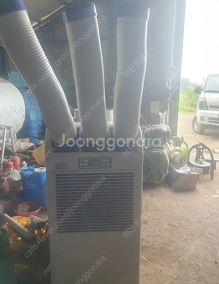 산업용에어컨 코끼리3구 이동식 에어컨--4