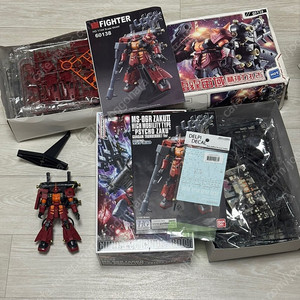건담 hg 썬더볼트 사이코자쿠 가조립 건프라