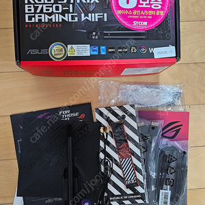 ASUS ROG STRIX B760-I 메인보드 , intel i5 12400 cpu , 메탈피시 cpu쿨러