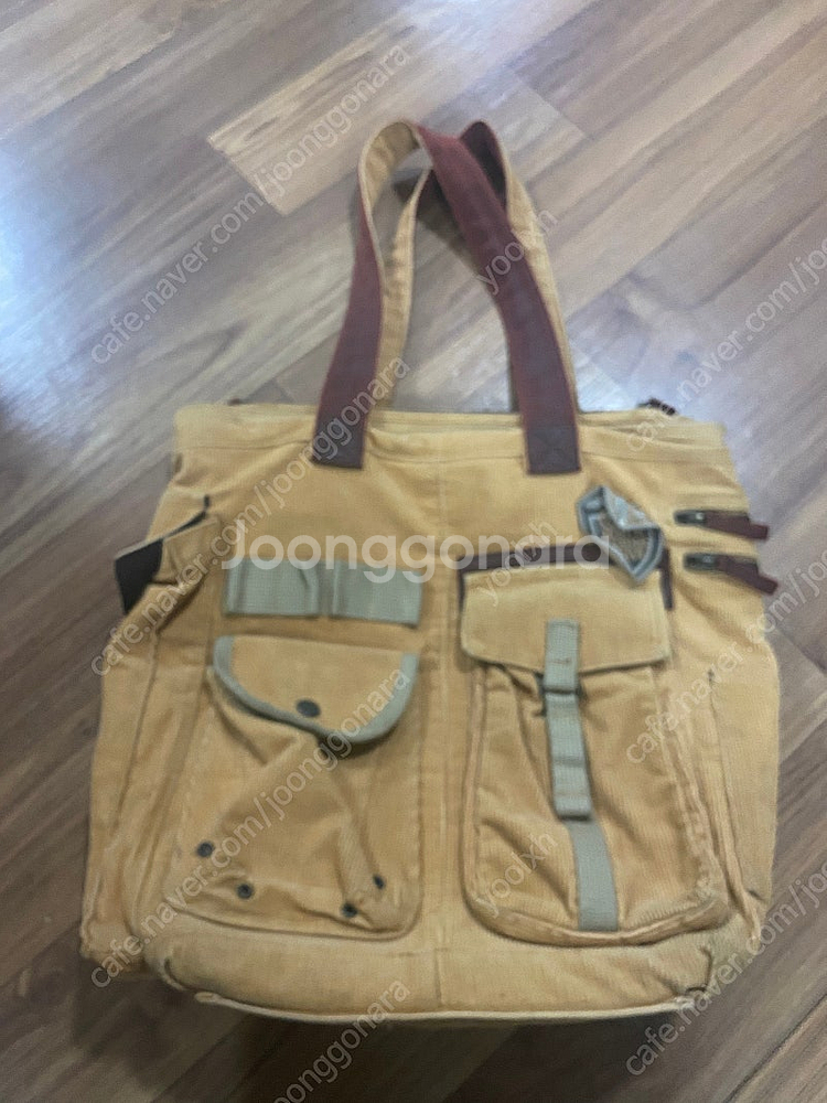 VIMS OUTFITTERS 코듀로이 토트백--0