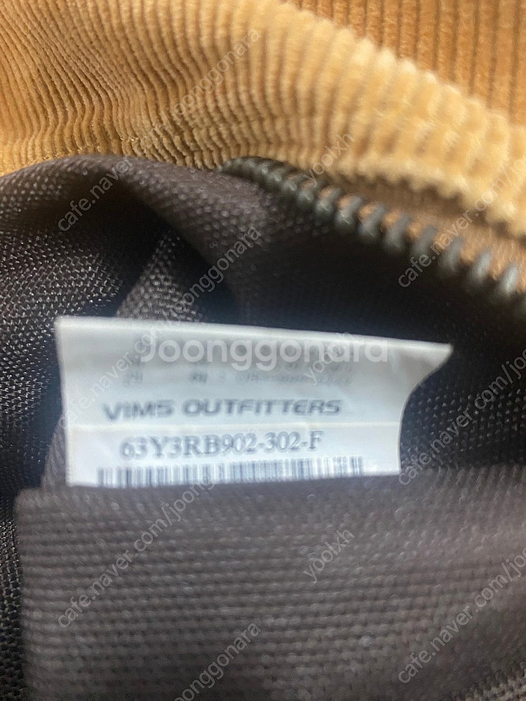 VIMS OUTFITTERS 코듀로이 토트백--5